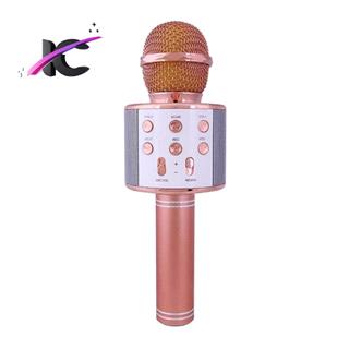 میکروفون اسپیکر دار بلوتوثی مدل WS-858